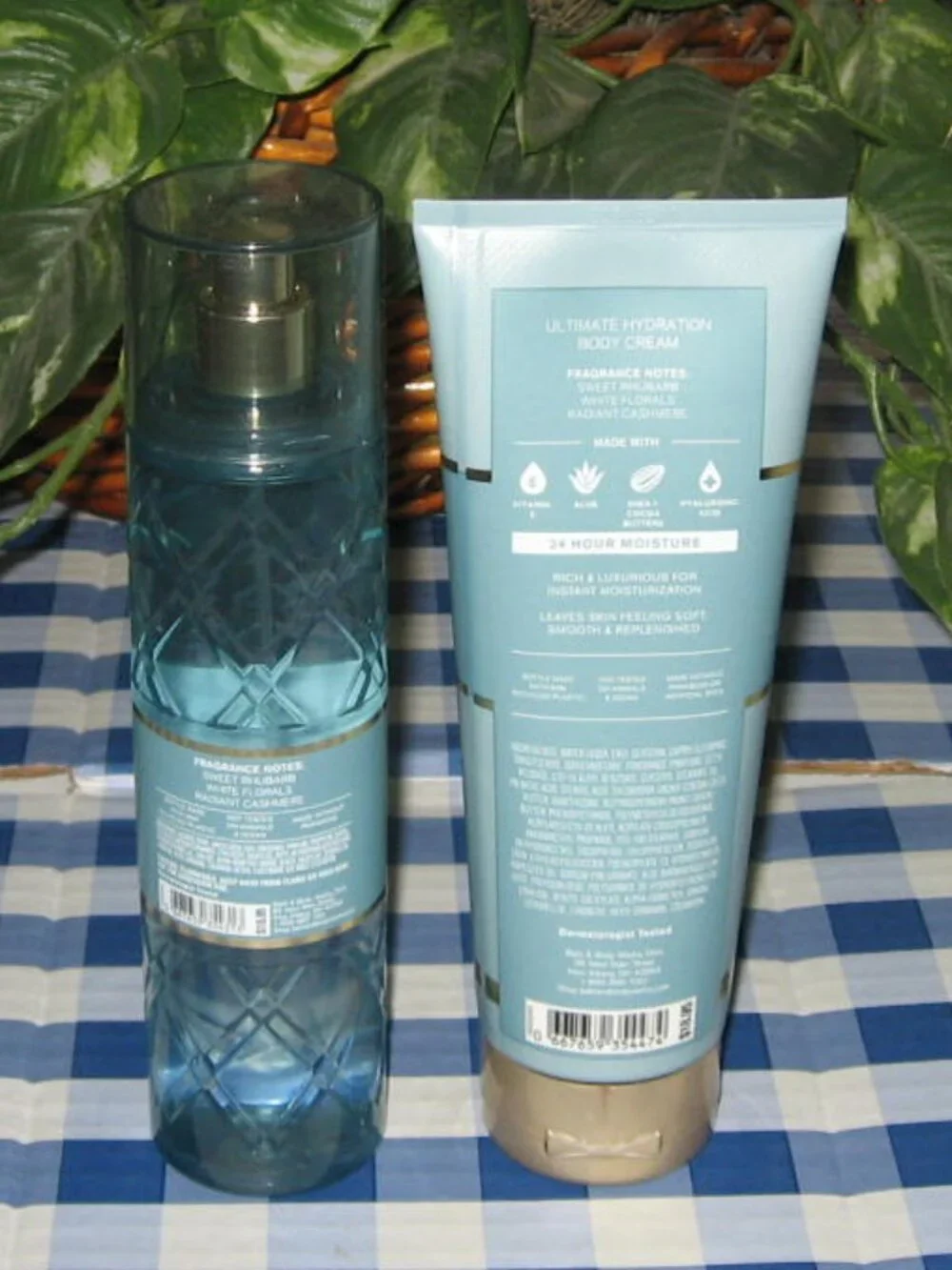 BBW Imperfect Beauty Fine Fragrance Mist & Body Cream Lot of 2 NEW